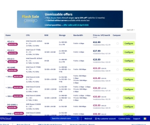 OVHcloud：€12.99/月/E3-1245v5/32GB内存/960GB SSD硬盘/不限流量/1Gbps带宽